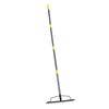 16 Tines Garden Rake Metal Heavy Duty Multifunctional Bow Rake for Leveling Soil Clearing Weeds Thatch