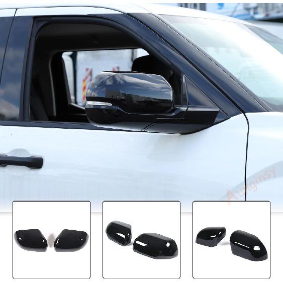 Car Door Rear View Mirror Cap Trim Cover Compatible With Toyota Tundra/Sequoia -2025 Outside Side Rearview Mirror Protector Decoration ABS