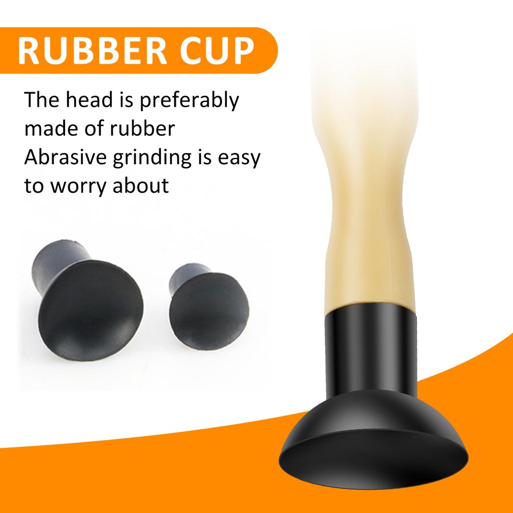 4PCS Valve Lapping Sticks Plastic Grip with Suction Cup Reusable for Car Motorcycle Cylinder Engine Valves Dust Grinding Tool