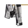 New digital QR code scarf, shawl around the scarf, spring and summer thin silk scarf, women's fashion neck protection scarf dual-purpose
