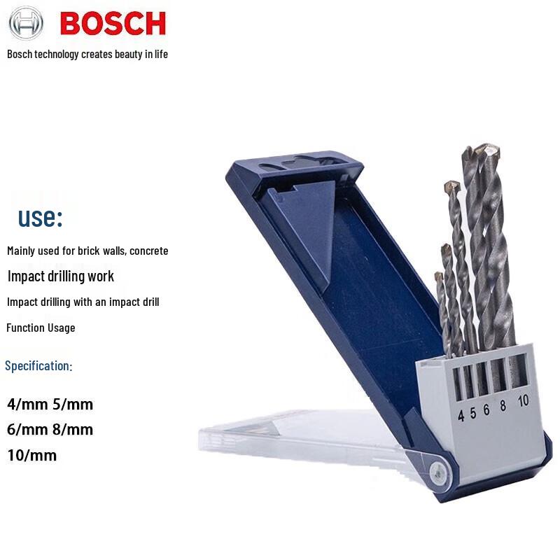 Bosch Professional Impact Drill Bit Set CN plug (adapter included)