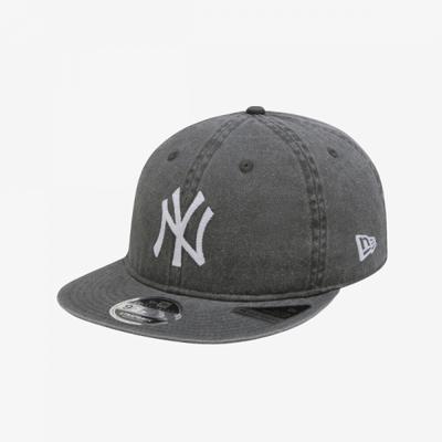 New Era New York Yankees Retro Crown Pigment Washed Black