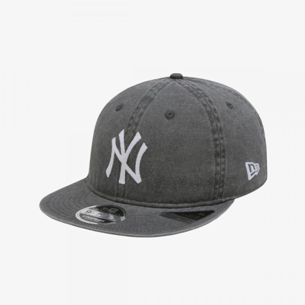 New Era New York Yankees Retro Crown Pigment Washed Black FREE(ML)