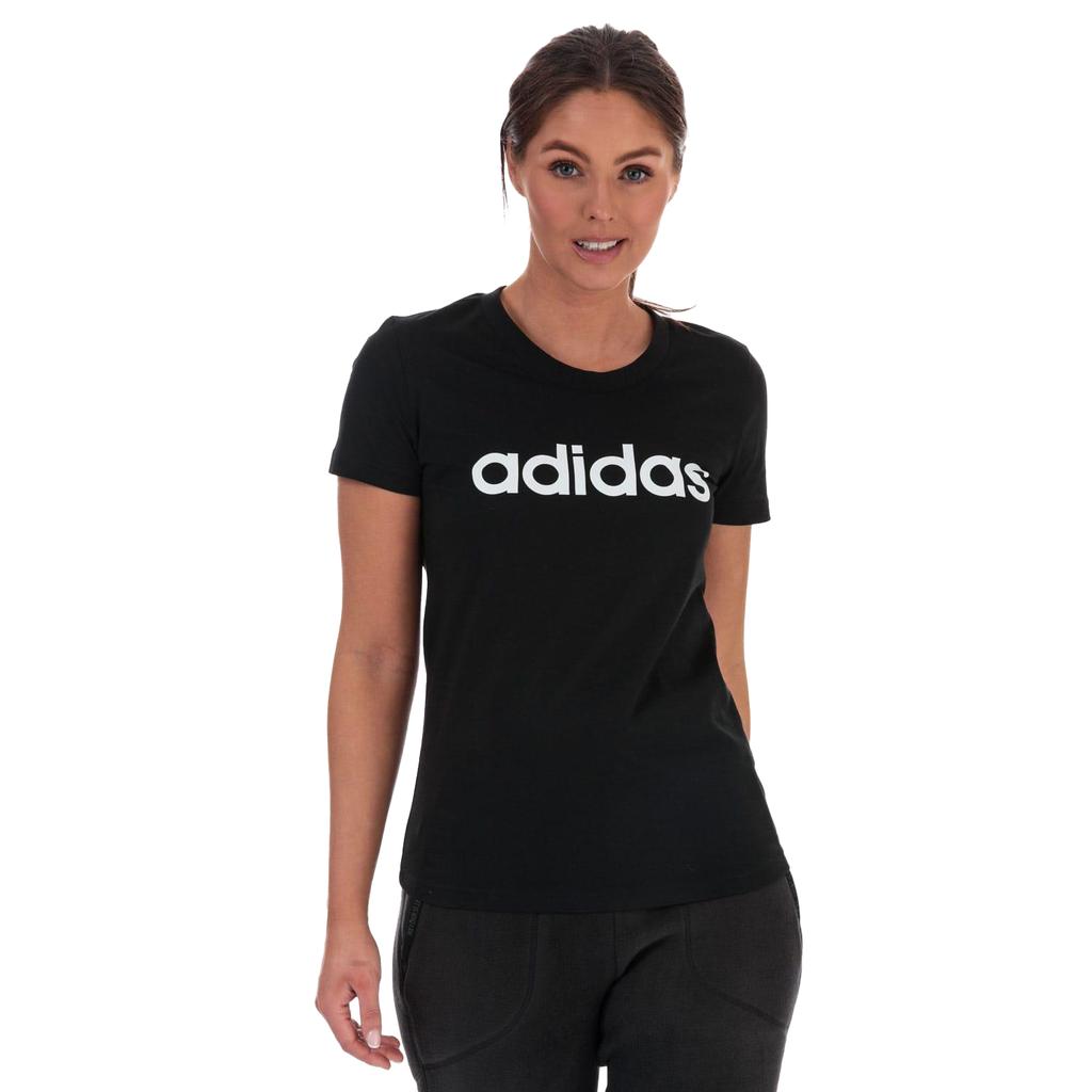 Adidas Womens/Ladies Essentials Linear Slim T-Shirt