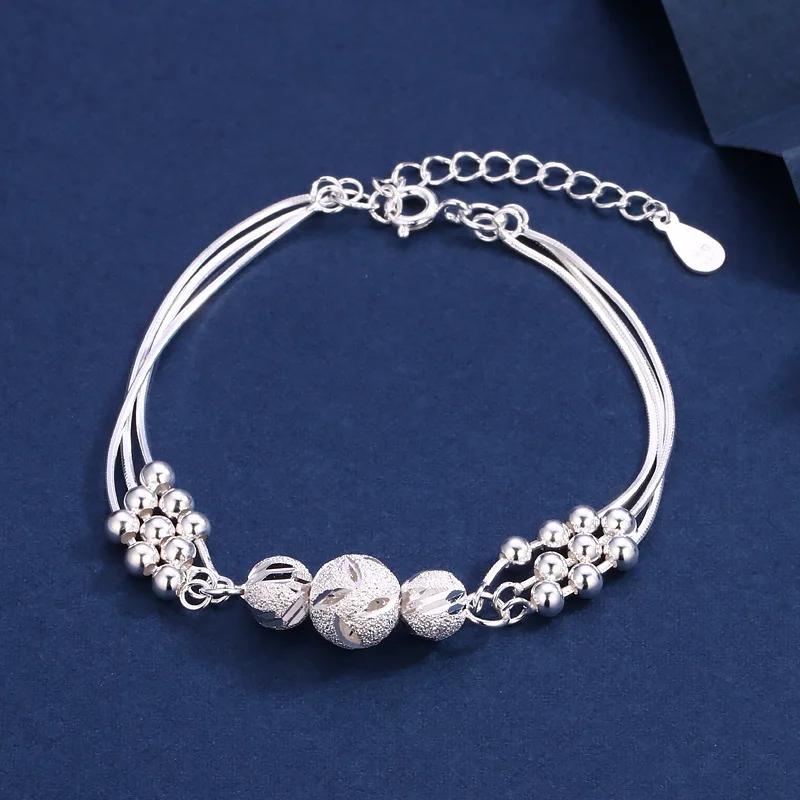 925 Silver Original Bracelets For Women Luxury Designer Peacock Opening Screen Bangle Party Wedding Accessories Jewelry