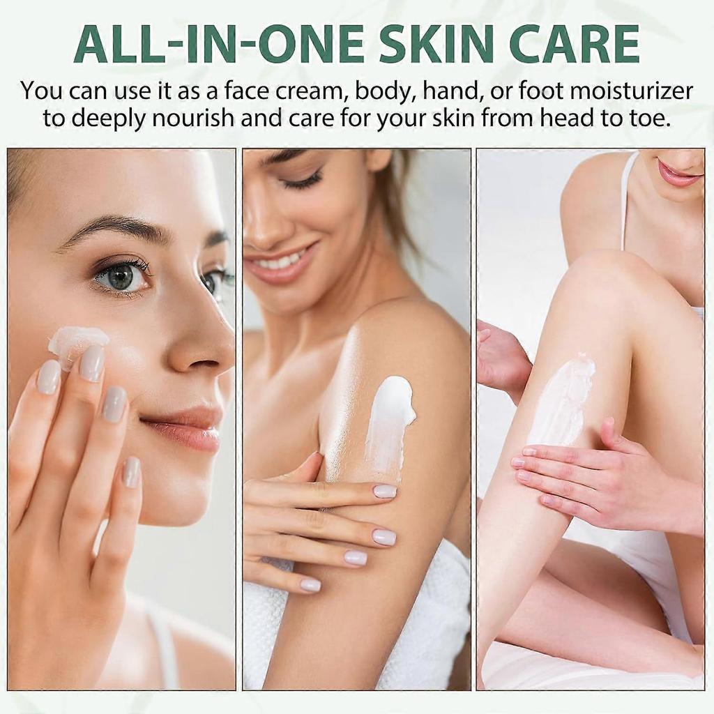 Grass-Fed Tallow Skin Care Cream 120g Moisturizing Face Body Balm Anti-Aging Beef Tallow Skin Care Kit less