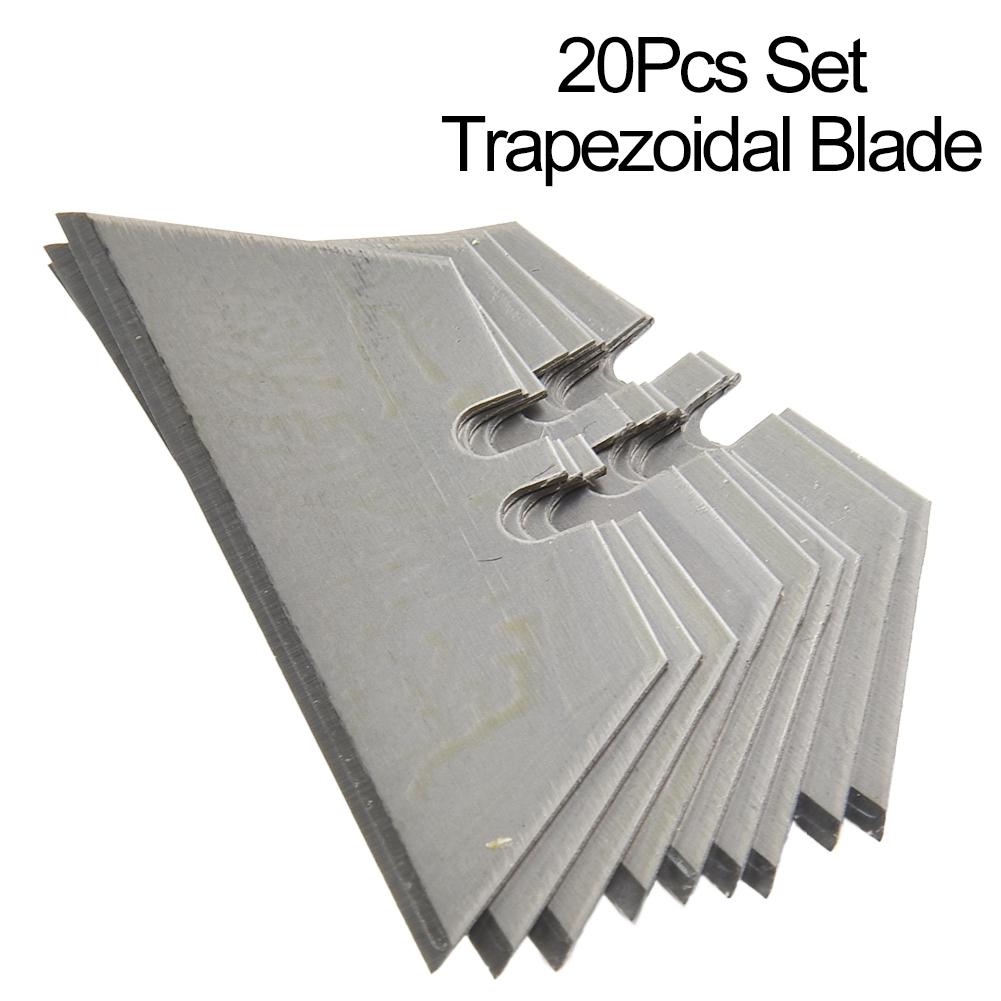 Trapezoidal Blade 60×18mm Art Craft Carbon Steel Cutter Tool