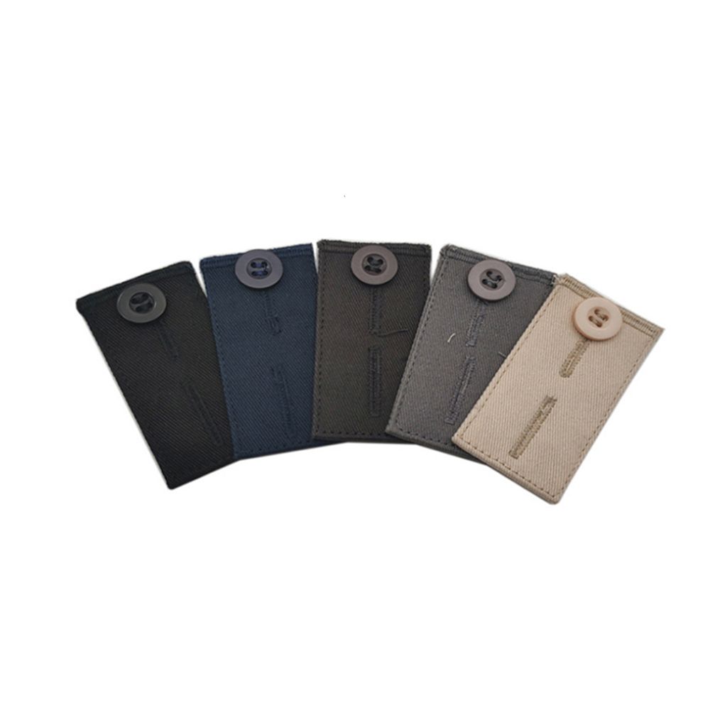 8 Pezzi Di Estensione Per Pantaloni Con Bottone - Allunga Vita Regolabile Da 3 A 7,5 Cm - Per Jeans, Gonne E Pantaloni Premaman - Colori Assortiti