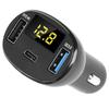 5V 2.4A QC3.0 Dual USB Fast Charge Car Charger Cigarette Lighter Adapter Socket Universal