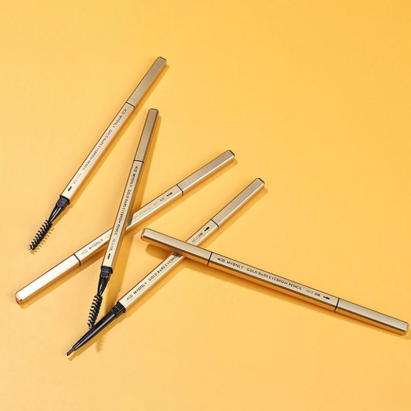 Ultra Fine Triangle Eyebrow Pencil Precise Brow Definer Long Lasting Waterproof Blonde Brown And Coffee Eye Brow Makeup 3 Colors