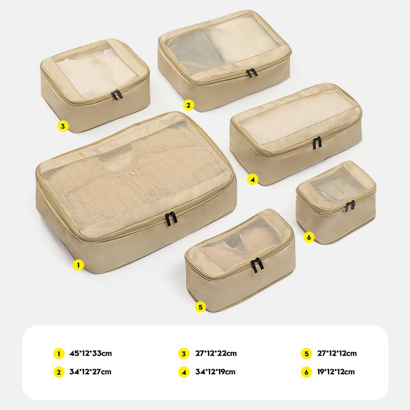 "Compression Travel Storage Bags - Expandable Packing Set"