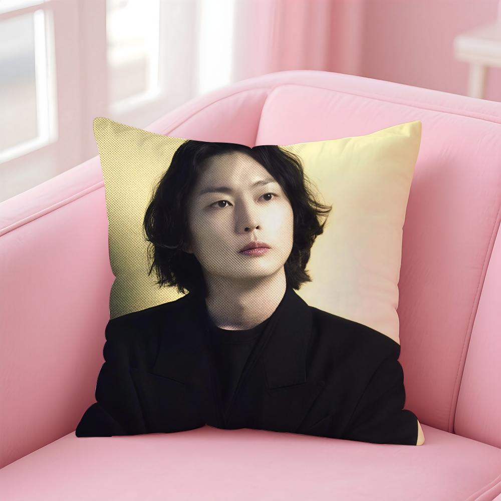 

Funny RRoh JJae Won Meme Cushion Cover Pillowcase Short Plush Invisible zipper Room Sofa Cushion Cover 30X30cm
