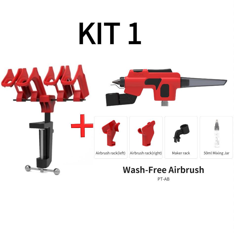 Wash-Free Airbrush Hobby Painting Diversified Usage Paint Sprayer PT-AB No Clean Spray Pen Gundam Model Coloring Tool