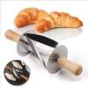 Wavy Slicer Rolling Croissant Cutter Big Wave Shape Bread Cutter Tool Vegetable Cutting