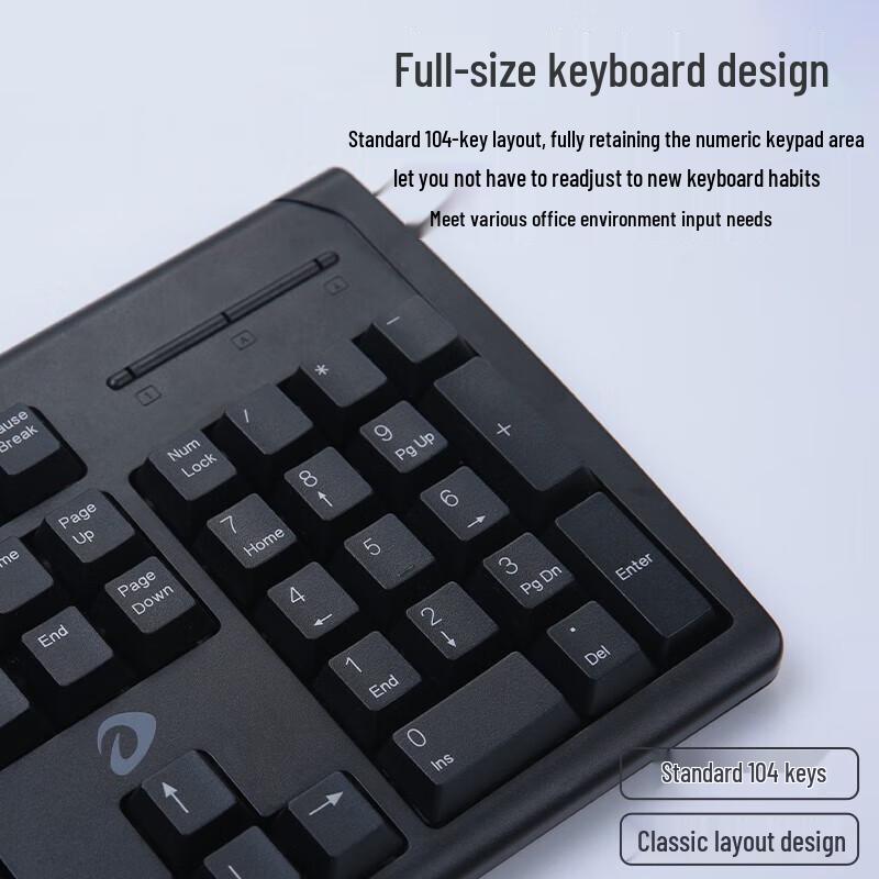 Dareu LK188 Wired Keyboard and Mouse Combo