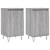 VidaXL Buffets 2 Pcs Sonoma Grey 40x35x70 Cm Engineered Wood 831065