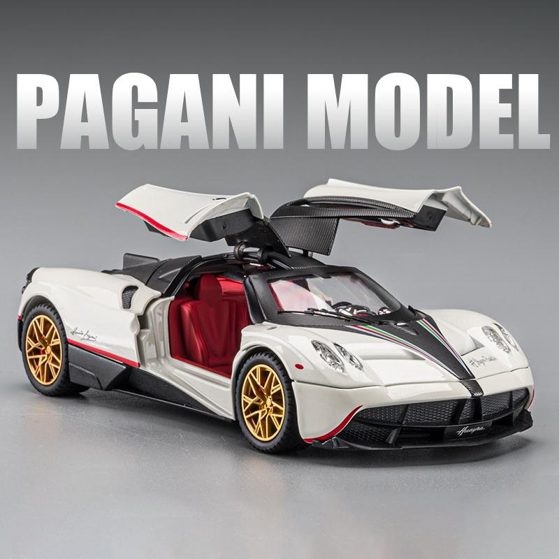1/24 Pagani Huayra Dinastia Supercar Alloy Car Die-casting Model Sound and Light Car Model Toy Collection Children Gift