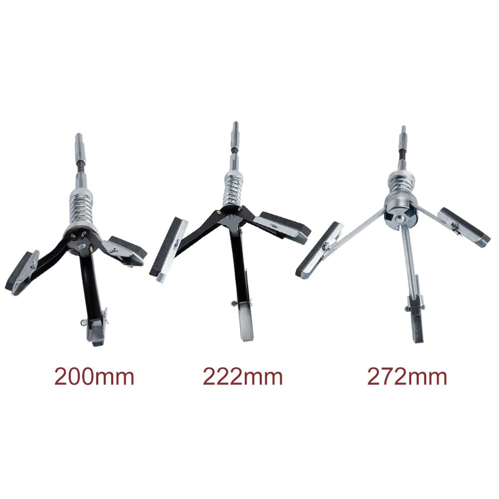 Three-jaw Cylinder Sander Inner Diameter Grinder Steel Car Engine Brake Cylinder Bore Hone Tool Flexible Shaft Honing 51-177mm