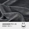 Hansleep Single Winter Blanket, Microfiber, Soft and Comfortable, Washable, Anti-Static, Suitable for All Seasons (140x200cm, Gray)