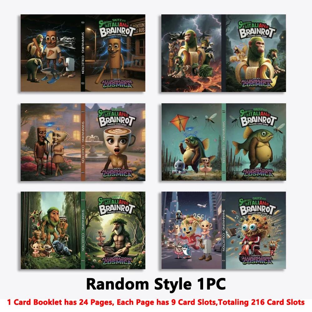 

Italian Brainrot Cards Packs Collection Toys for Children Tralalero Tralala Tun Tung Sahur Card Games for Kids Birthday Gifts