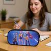 Printed Peripheral Pencil Bag Witch Girls Group Primary And Secondary School Students Pencil Case