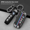 LLTXS1 2026 Car Sticker Carbon Fibre Car Key Cover Protector Shell Accessories For X1 X2 X3 X4 X5 X6 X7 F40 F10 F07 F34 G32 G30 F30