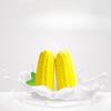 New Pet Vocal Toy Latex Corn, Durable Teething Dog Toy Simulation Corn
