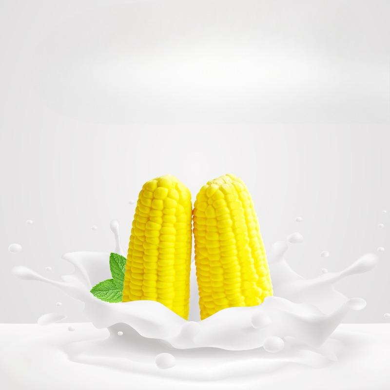 New Pet Vocal Toy Latex Corn, Durable Teething Dog Toy Simulation Corn