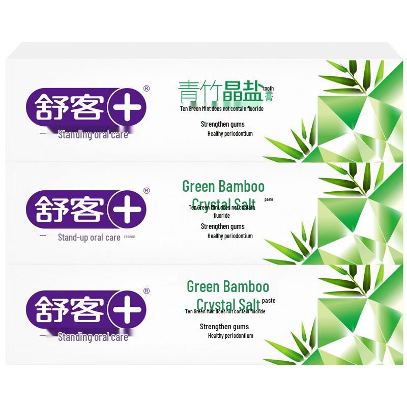 Shuke Green Bamboo Crystal Salt Toothpaste