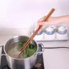 Palitos Longos Madeira Natural Chineses Panela Quente Macarrão Fritura Utensílios de Cozinha Reutilizáveis Duráveis Ferramentas de Cozinha Casa Restaurante