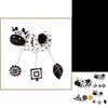 Black And White Animal Visual Stimulation Early Education Crib Toy
