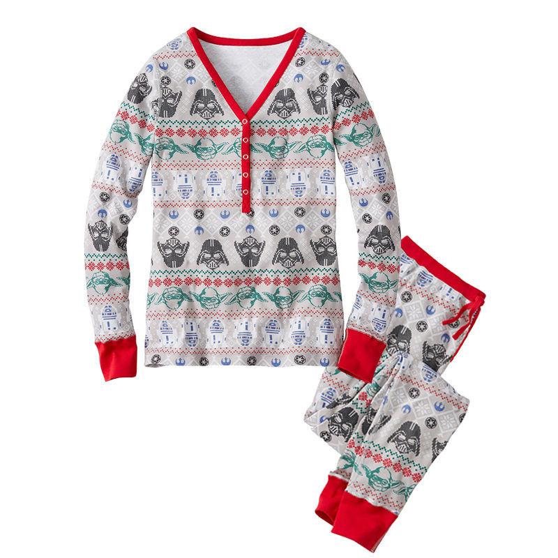 Star Wars Kinderpyjama mit bequemer Baumwollmischung zum Faulenzen und Schlafen für die Familie