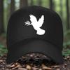 Peace Dove Olive Branch Baseball Cap Polyester Adjustable Sun Hat Outdoor Casual Cap for Unisex Women