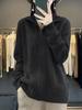 High Neck Warm Zipper Knit Cardigan - Women's Fashion, Age-Reducing Lazy Style, Autumn/Winter Outerwear