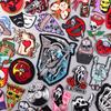 Grim Reaper Embroidery Patches For Clothing Thermoadhesive Patches On Clothes Cute Punk Skull Fusible Patch For Clothes Stickers