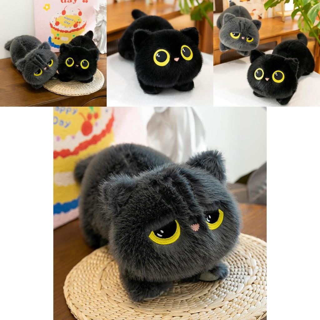 Plush Cat Toy With Pp Cotton Filling For Kids Bedroom Decor