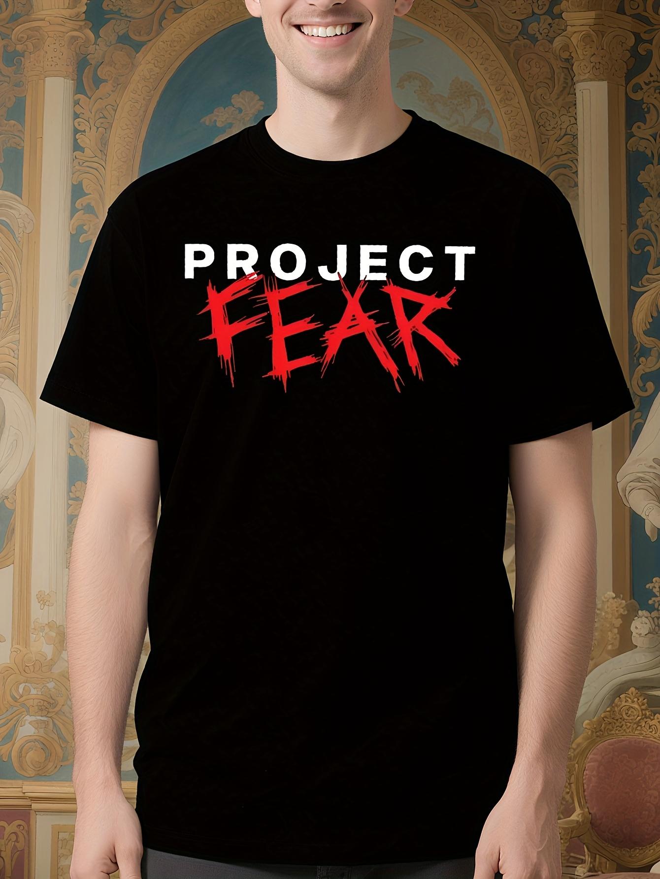 Project Fear Anime Graphic Tshirt for Men - Bold Red and ... XL
