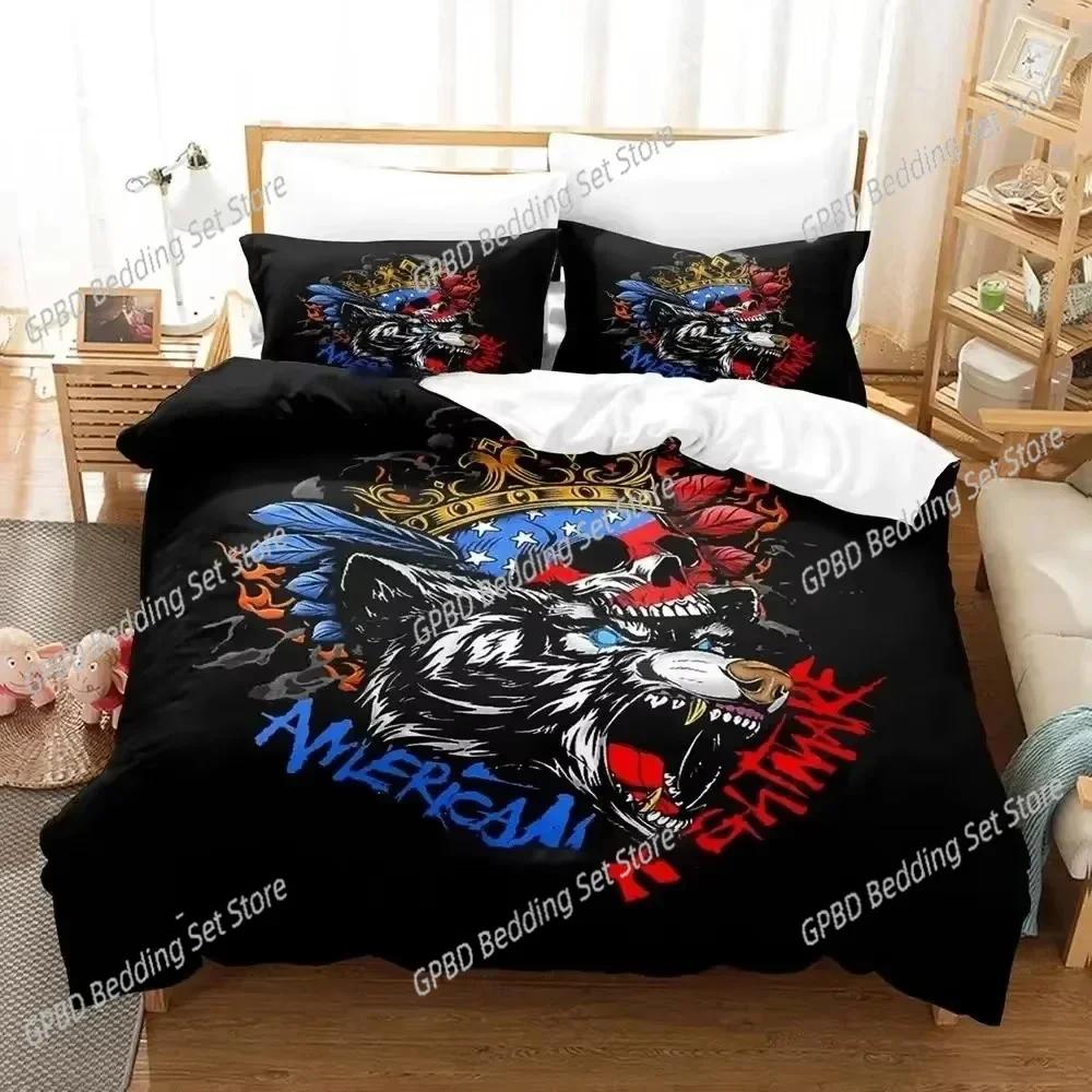 Luxury New 3D Print Cody Rhodes American Nightmare Bedding Set Duvet Cover Bed Set Quilt Cover Pillowcase king Queen Size Adult