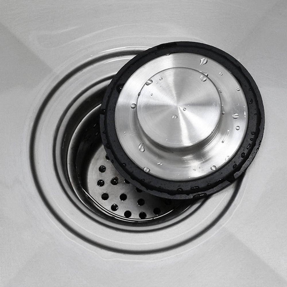 Large Bathroom Supplies Leakage-proof Round Water Sink Plug Drain Cover Bathtub Stopper Sewer