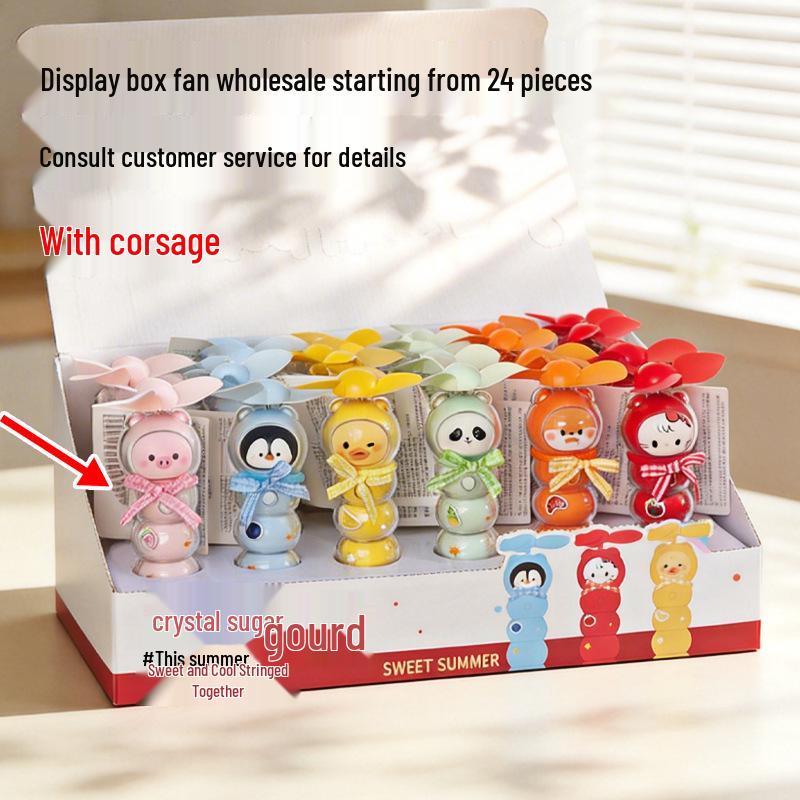 New Flower Mini Portable USB Handheld Fan - Summer Fresh and Compact Electric Fan