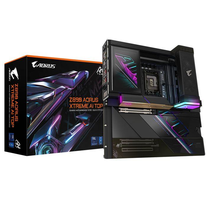 Carte mère E-ATX - GIGABYTE - Z890 AORUS XTREME AI TOP - Socket 1851 - Wi-Fi 7 - DDR5 SDRAM