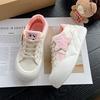 Fashion Sports Women Sneakers Breathble Vulcanized Shoes Pu Cute Cat Cartoon Lace Up Casual White Women Shoes Zapatos De Mujer Female