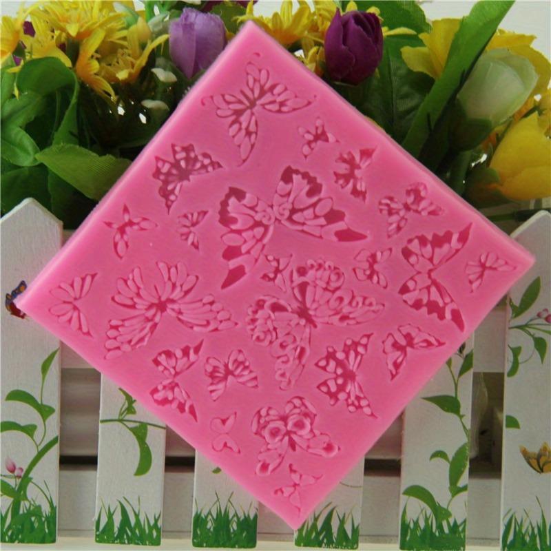 Silikonové krajkové formy na dort s motýlky Svatba Fondánové dortové dekorační nástroje Cukroví Čokoláda Gumpaste formy