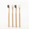 Custom and Stock Options 12000 Ultra Soft Nano Bristles Biodegradable Round Handle Bamboo Toothbrush Nano Toothbrush