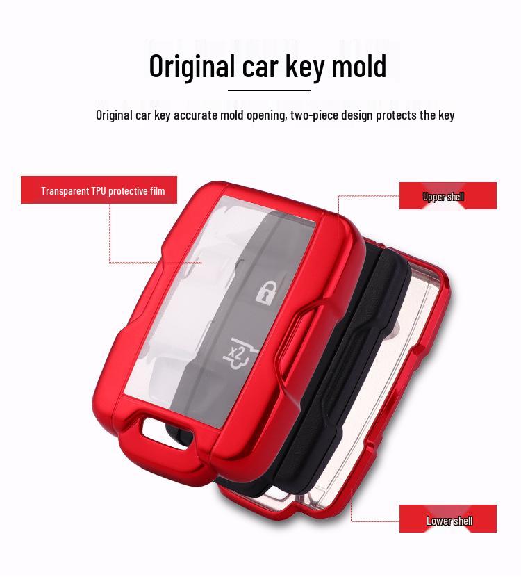 KAKTUS Car Key Protective Shell for Chevrolet, Saab, GMC Suburban