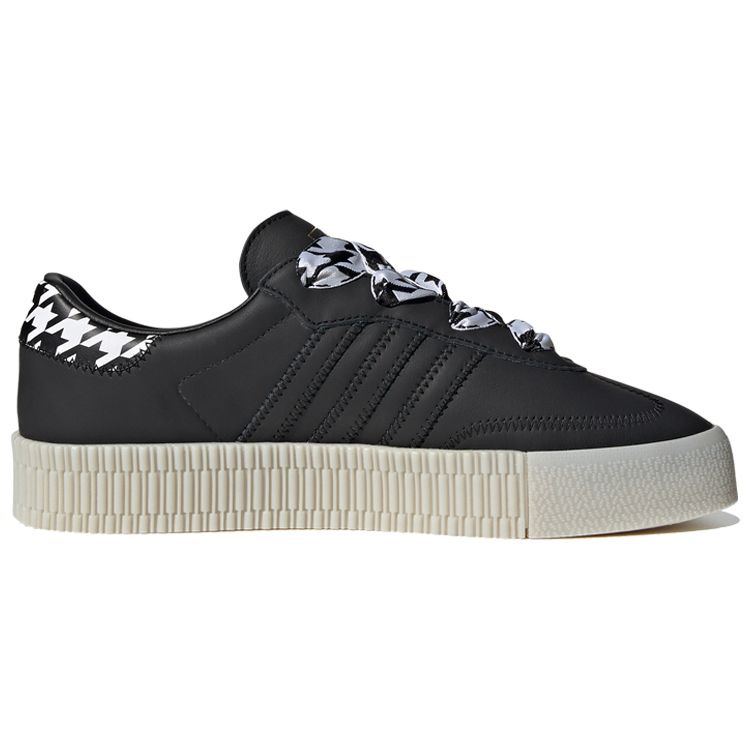 Adidas Originals Sambarose Low Top Sneakers Women Sneakers Black Gold White FV0779