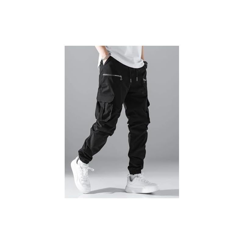 Lymio Men Cargo || Men Cargo Pants || Men Cargo Pants Cotton || Cargos for Men (Cargo-34-Green-XL) S