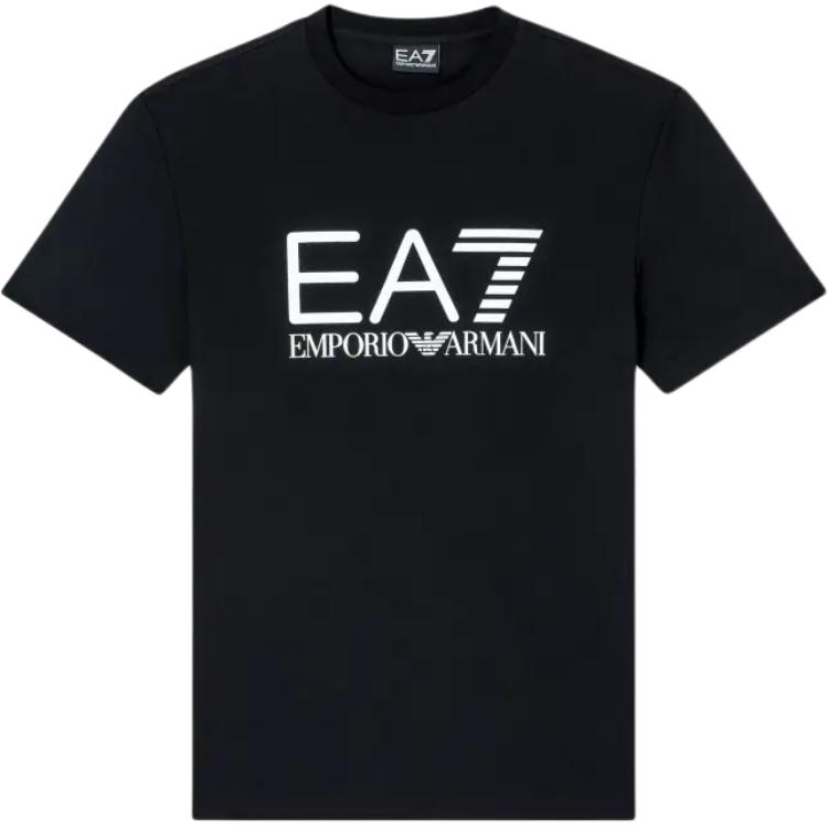 

Emporio Armani Ea7 Cotton Fitted Short Sleeve Color Block Printed Sports T-Shirt Men tops 7M001412-AF22264-UC001 S