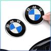 1Pcs Car Emblem Badge Front Rear Trunk Logo Steering Wheel Wheel Hub Cap Sticker For BMW X1 X2 X3 X4 X5 1 2 3 4 5 6 Series F10 F30