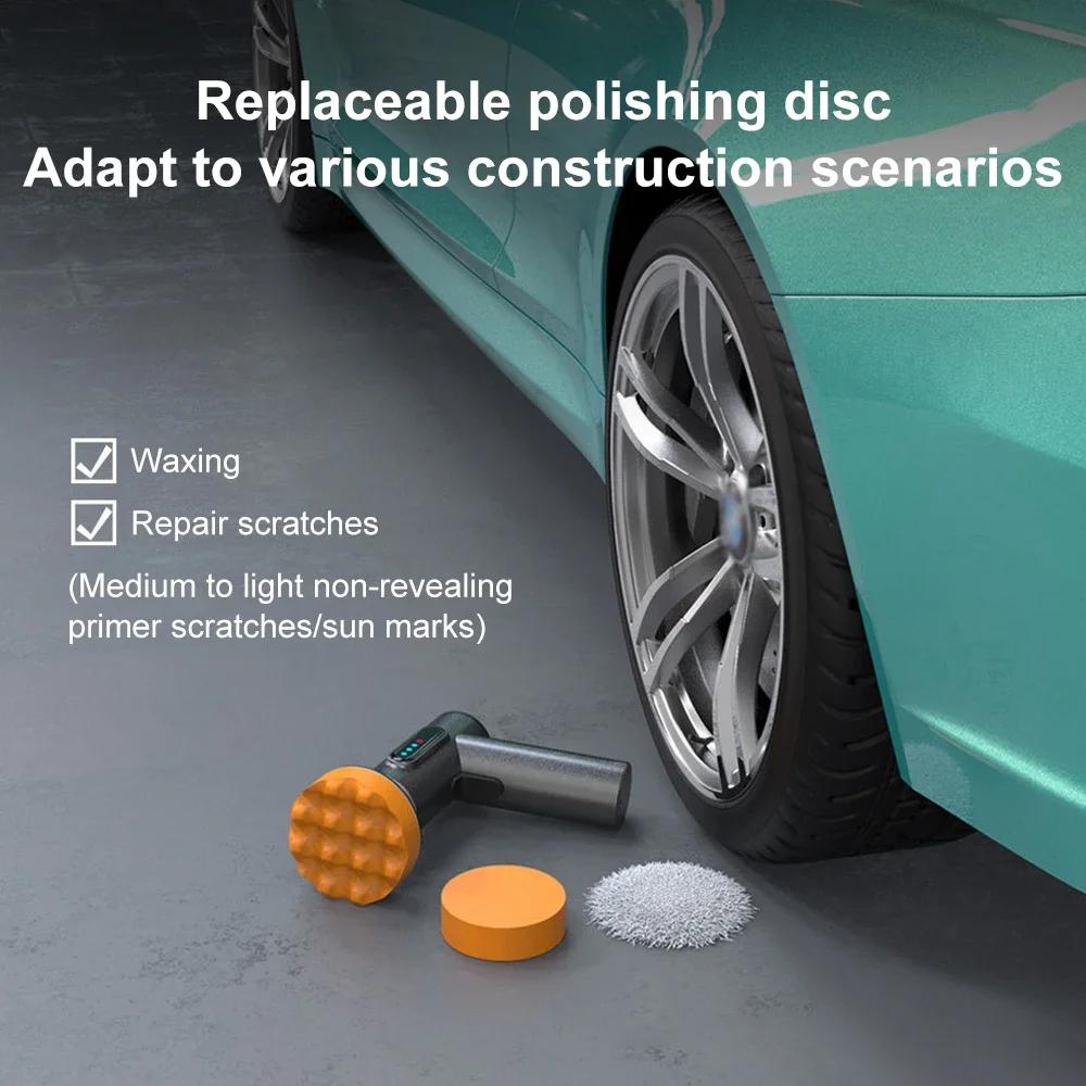 High Quality Rechargeable Wireless Car Polishing Machine Car Special Beauty Polishing Machine Household Flooring Power Tools